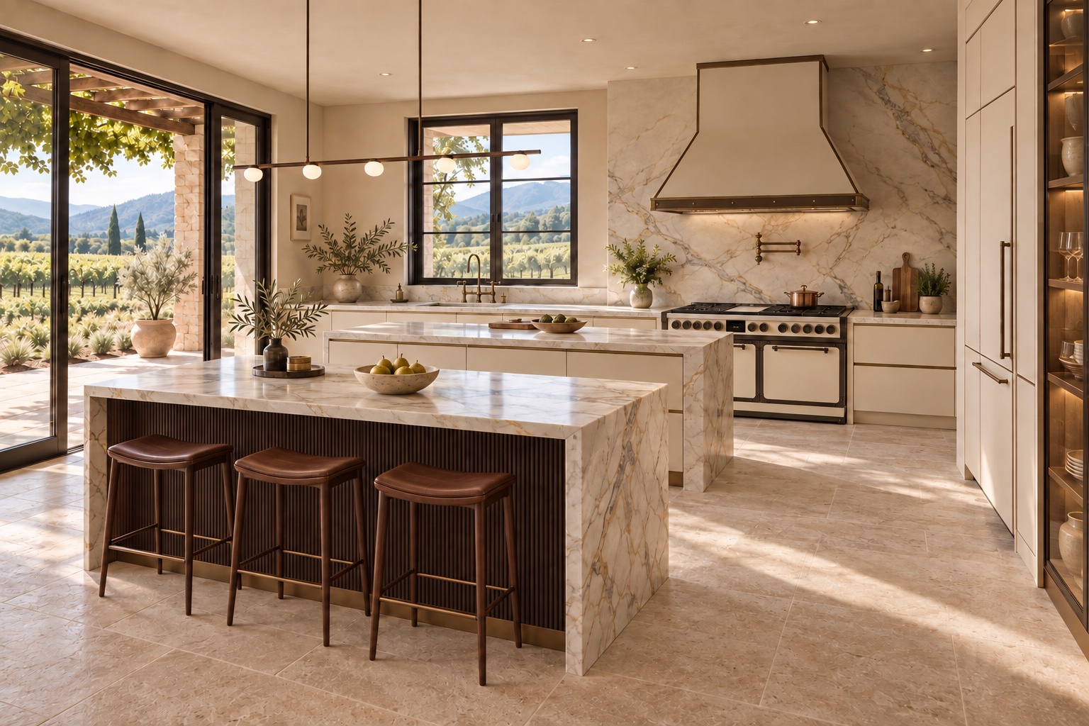 La Cucina di Napa fictional interior design concept by Daniel Montero