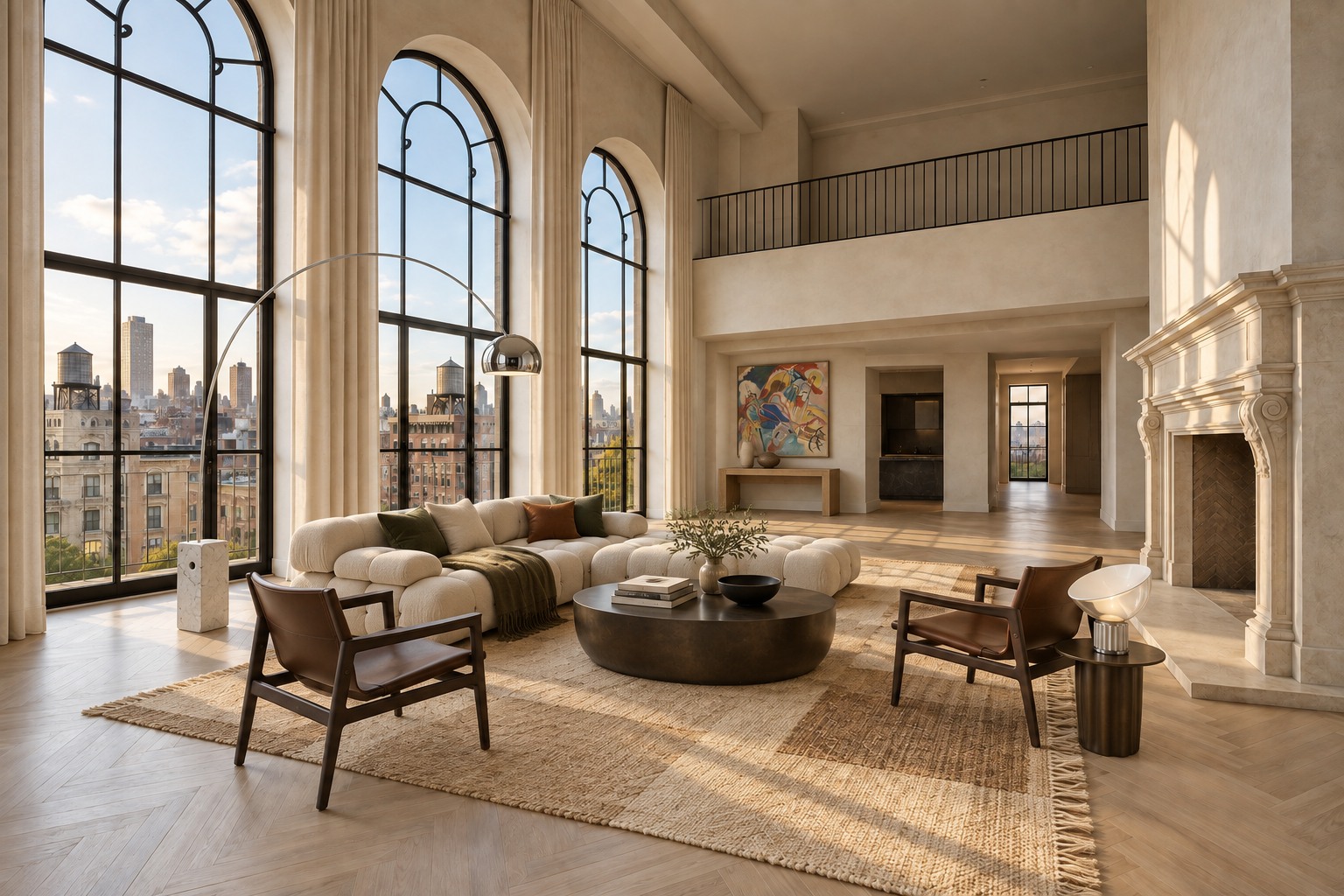 The Arched Salon fictional interior design concept by Daniel Montero